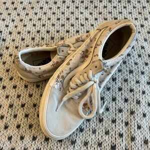 Vans Floral Canvas Sneakers